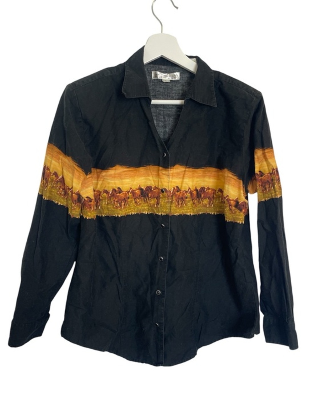 Vintage Western Button Down Shirt